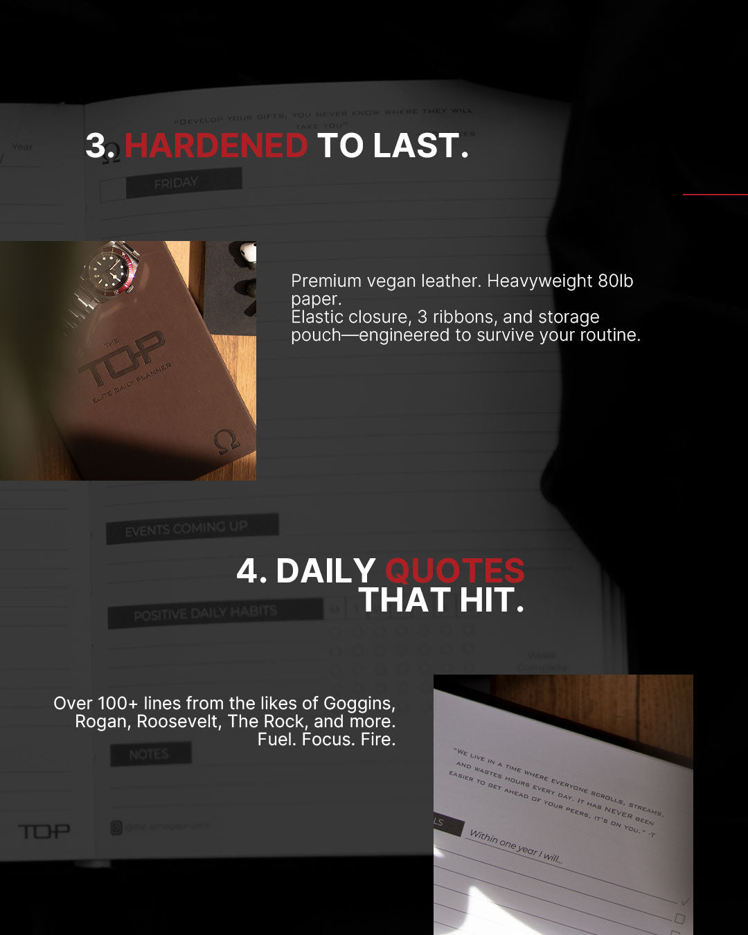 The TOP Elite Daily Planner