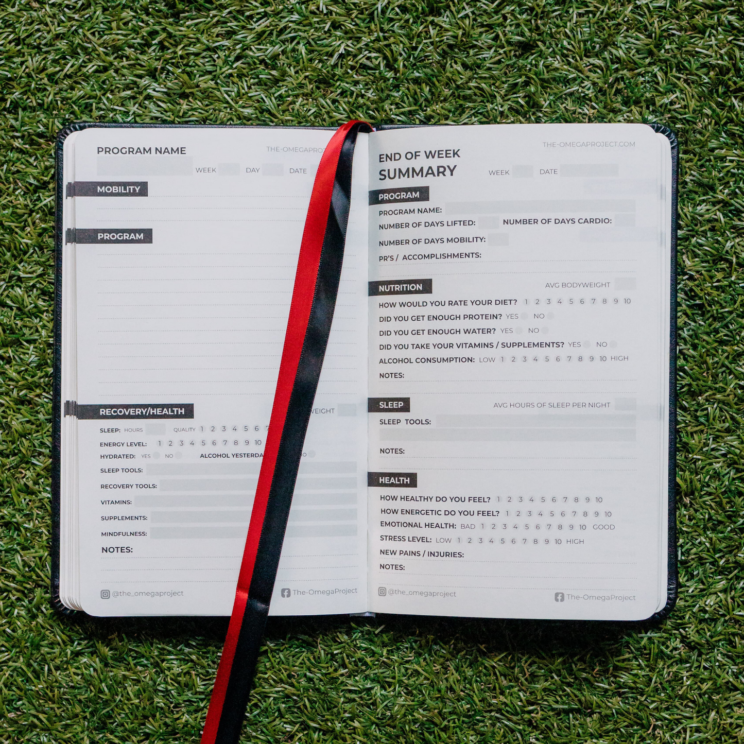 The Blackbook Training Journal 2 Pack