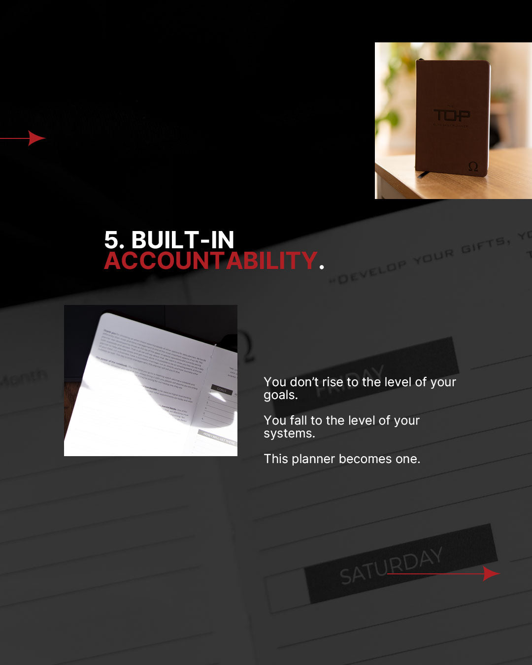 The TOP Elite Daily Planner